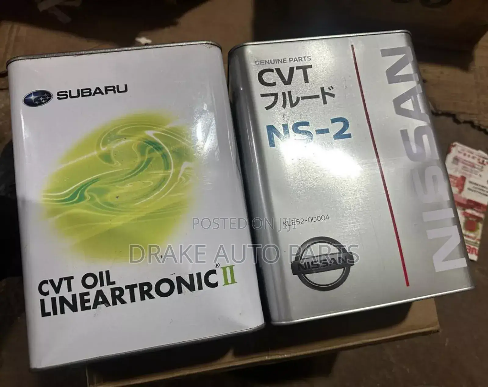CVT Oil Fluid for Subaru 4ltrs Available