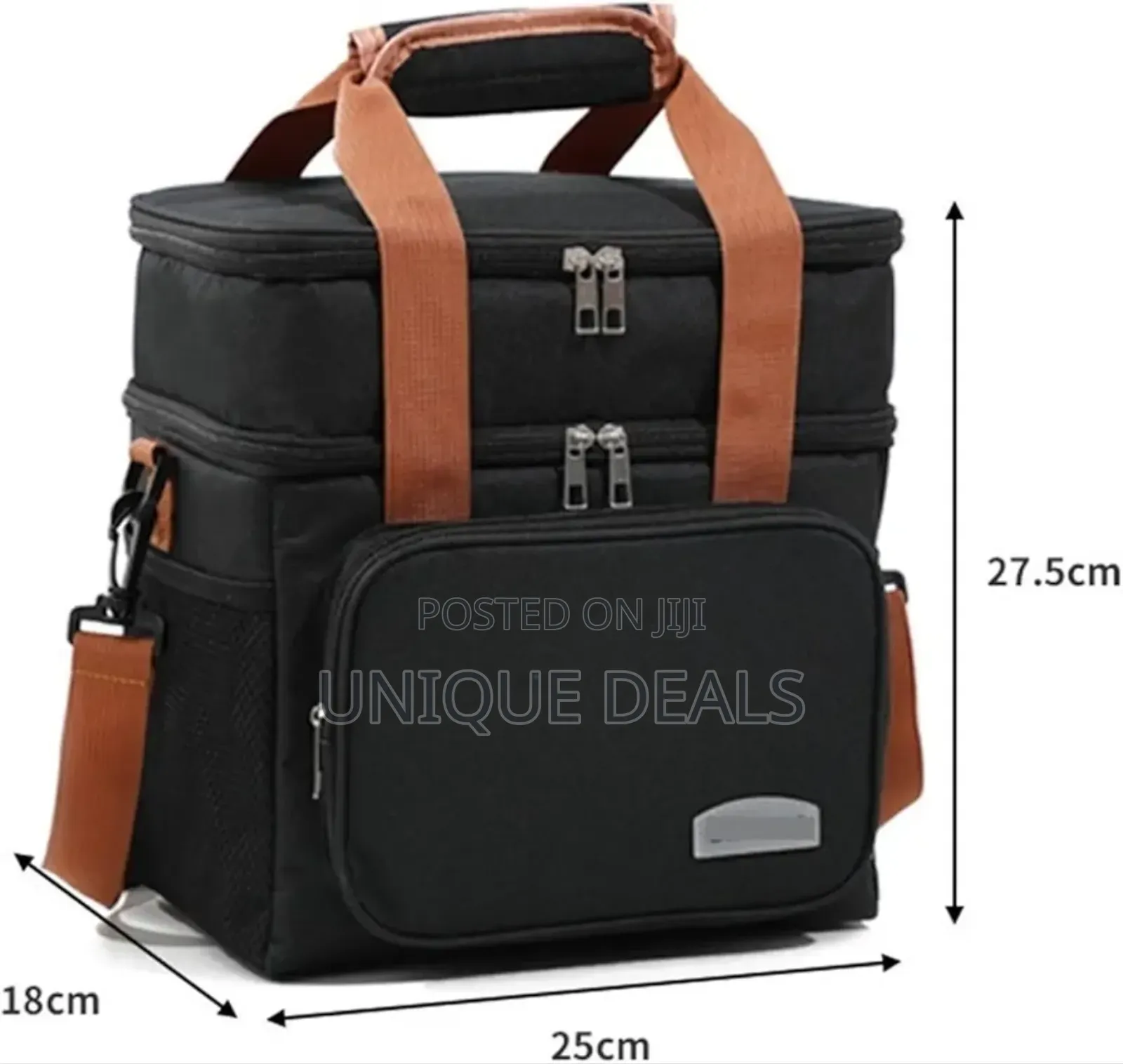 Picnic Bag Organizer Double-Layer Lunch Bag