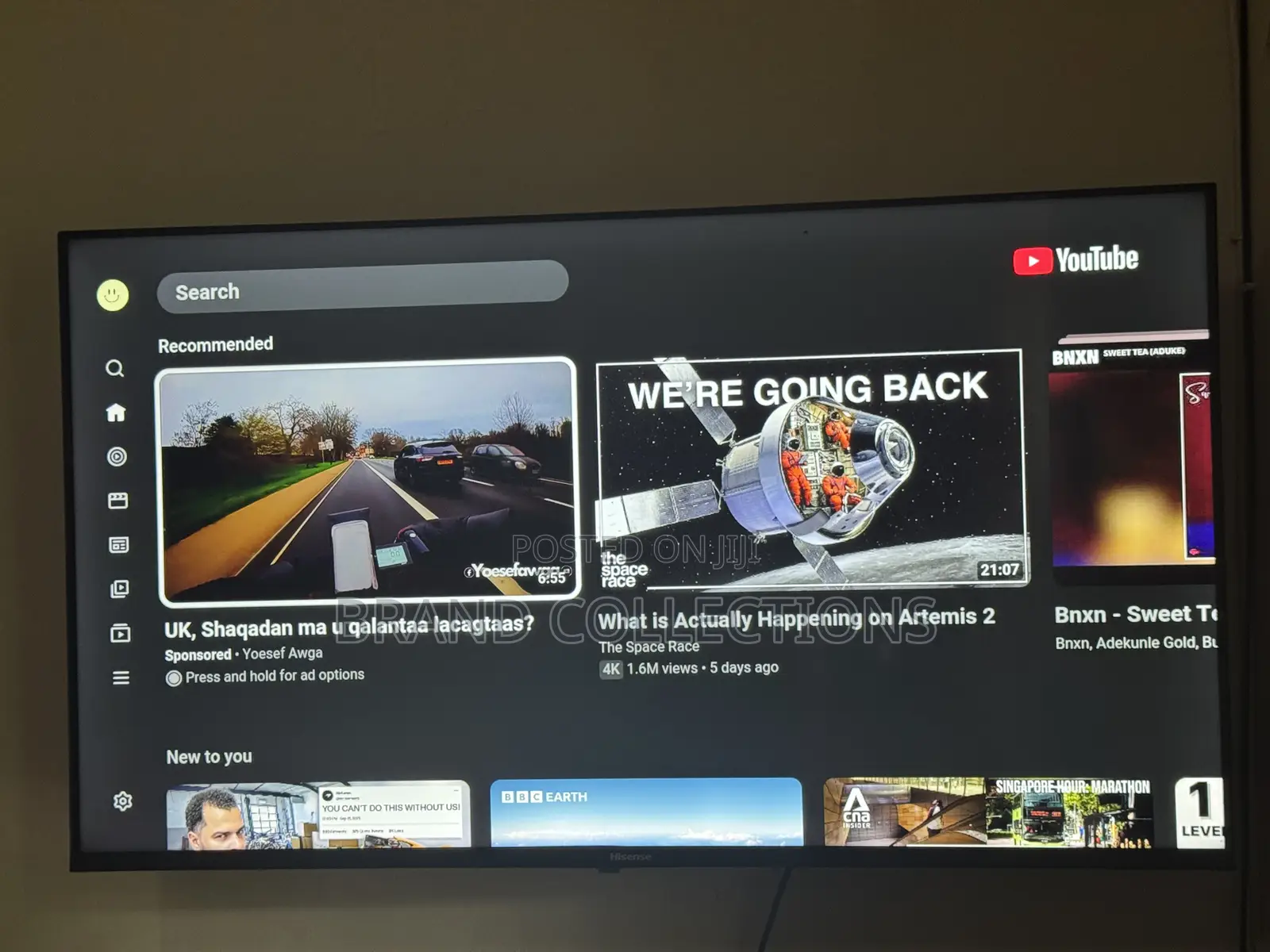 Hisense 40” Smart Tv