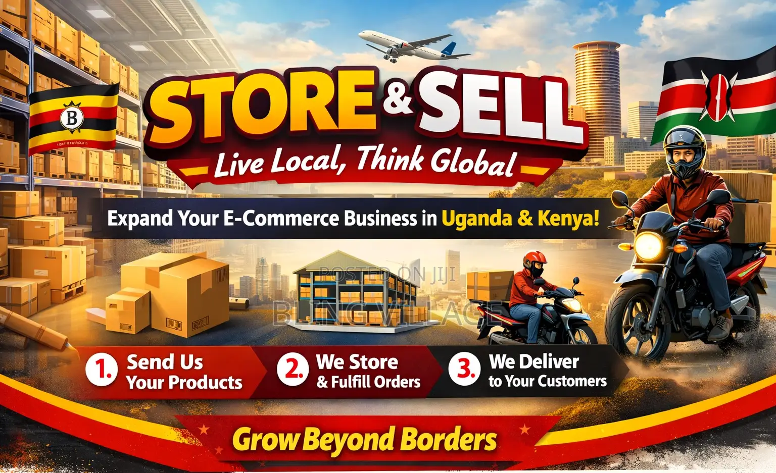 Store Sell Fulfillment Partnership- Sell Your Products From Kampala