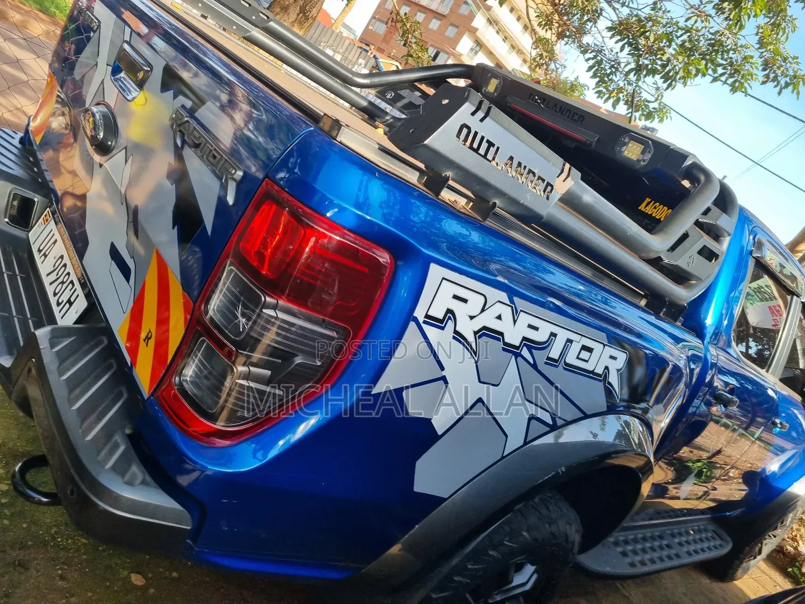 Ford Ranger Wildtrak 2018 Blue