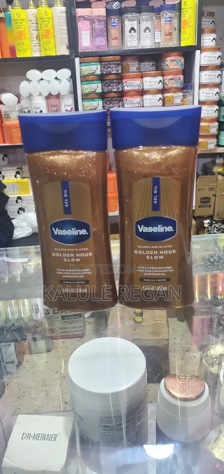 Vaseline Glazed and Glisten Golden Hour Glow Is a Hydrating Body Oil
