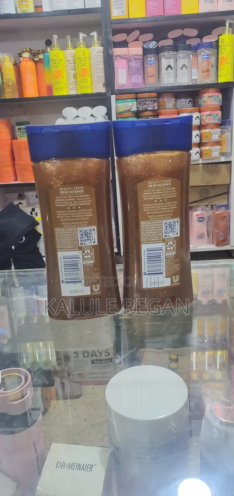 Vaseline Glazed and Glisten Golden Hour Glow Is a Hydrating Body Oil