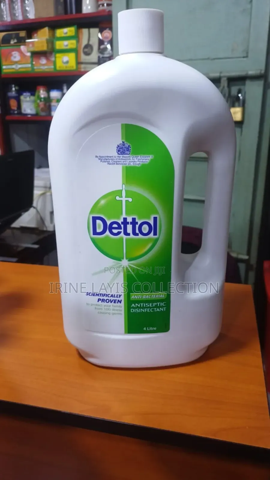 -Liter Bottle of Dettol Antiseptic Liquid.