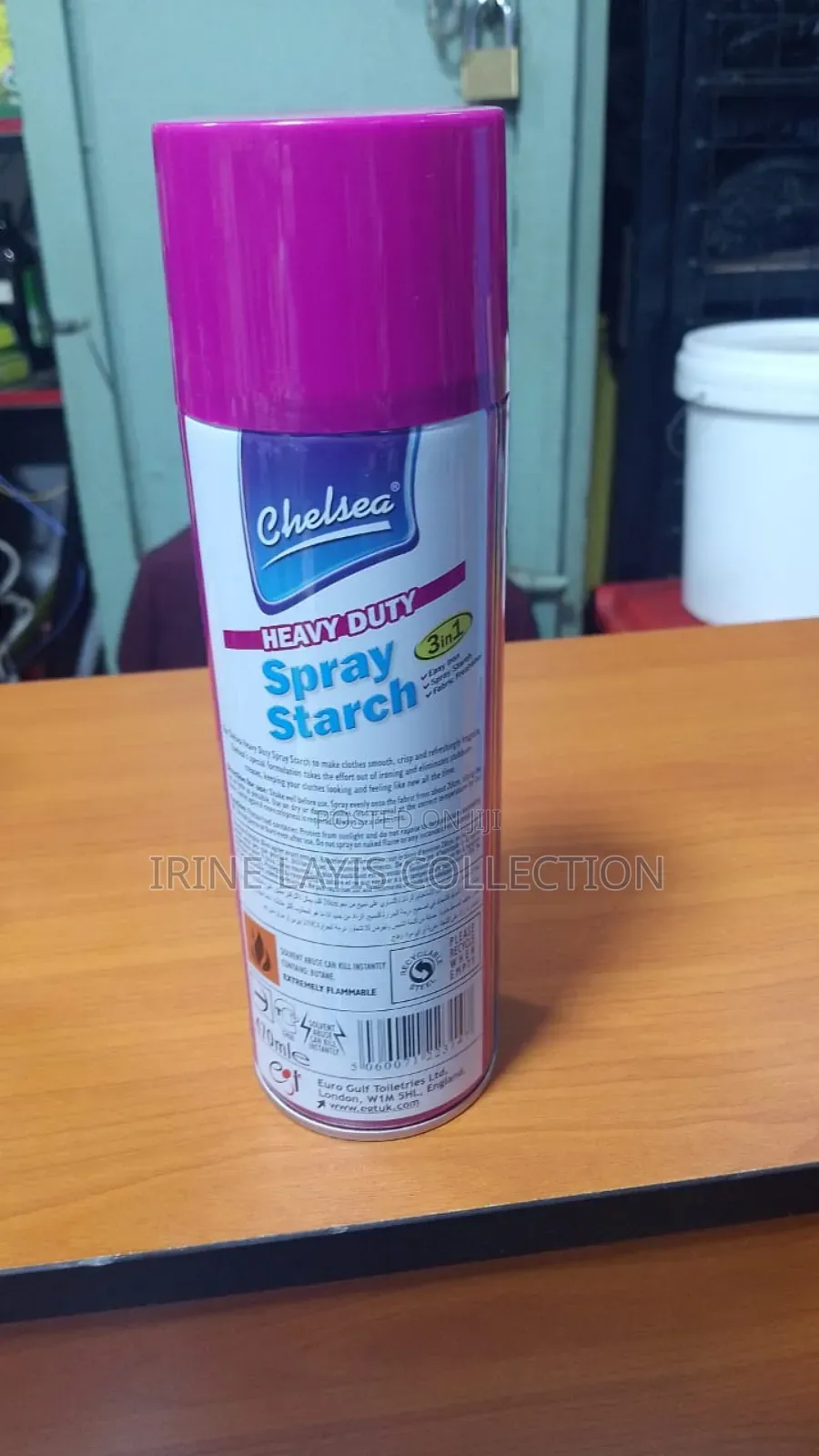 Chelsea Spray Starch With Fabric Protector.