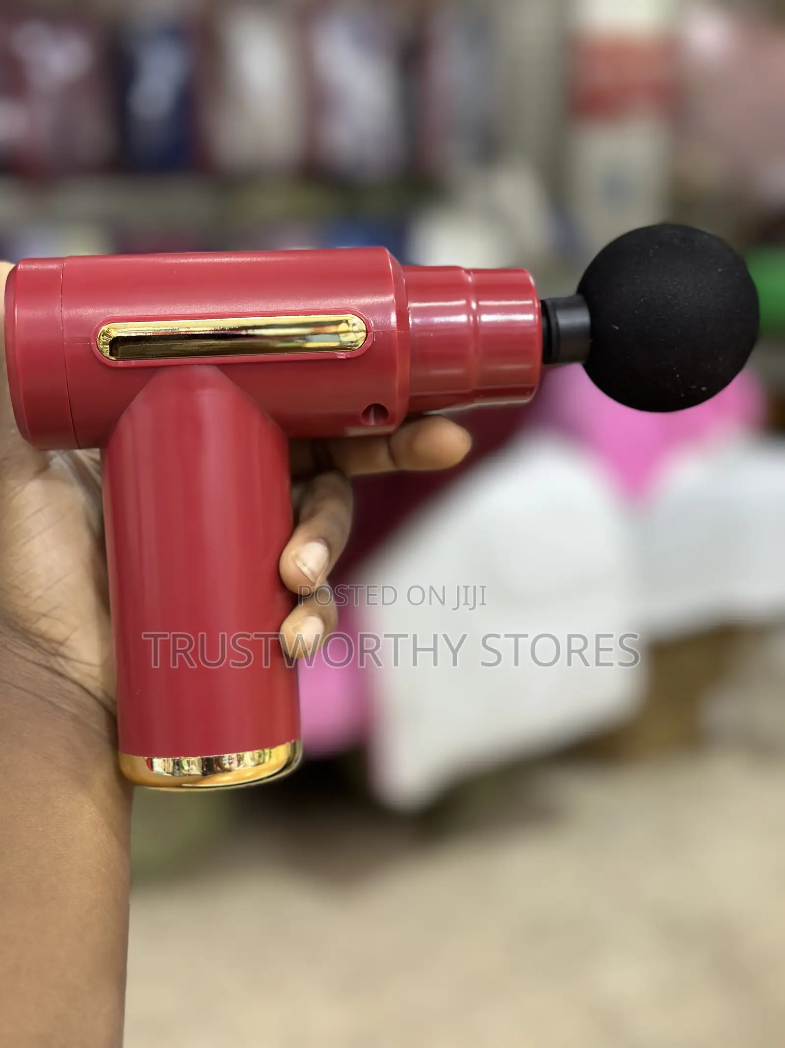 Long Last Battery Massage Gun - Maroon