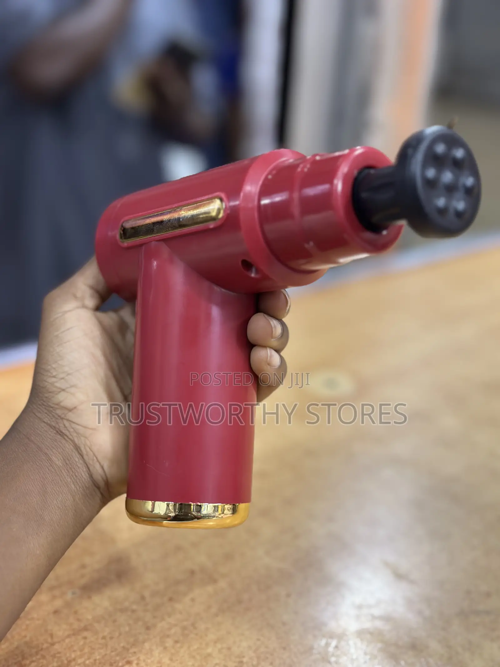 Long Last Battery Massage Gun - Maroon