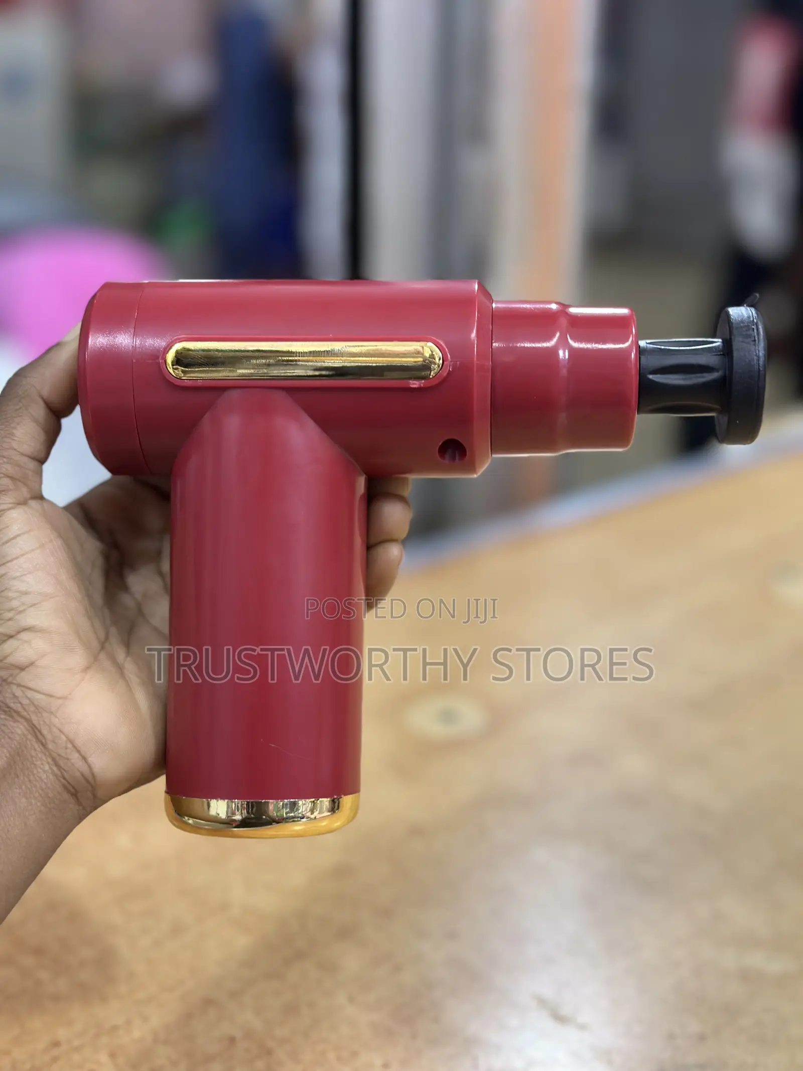 Long Last Battery Massage Gun - Maroon