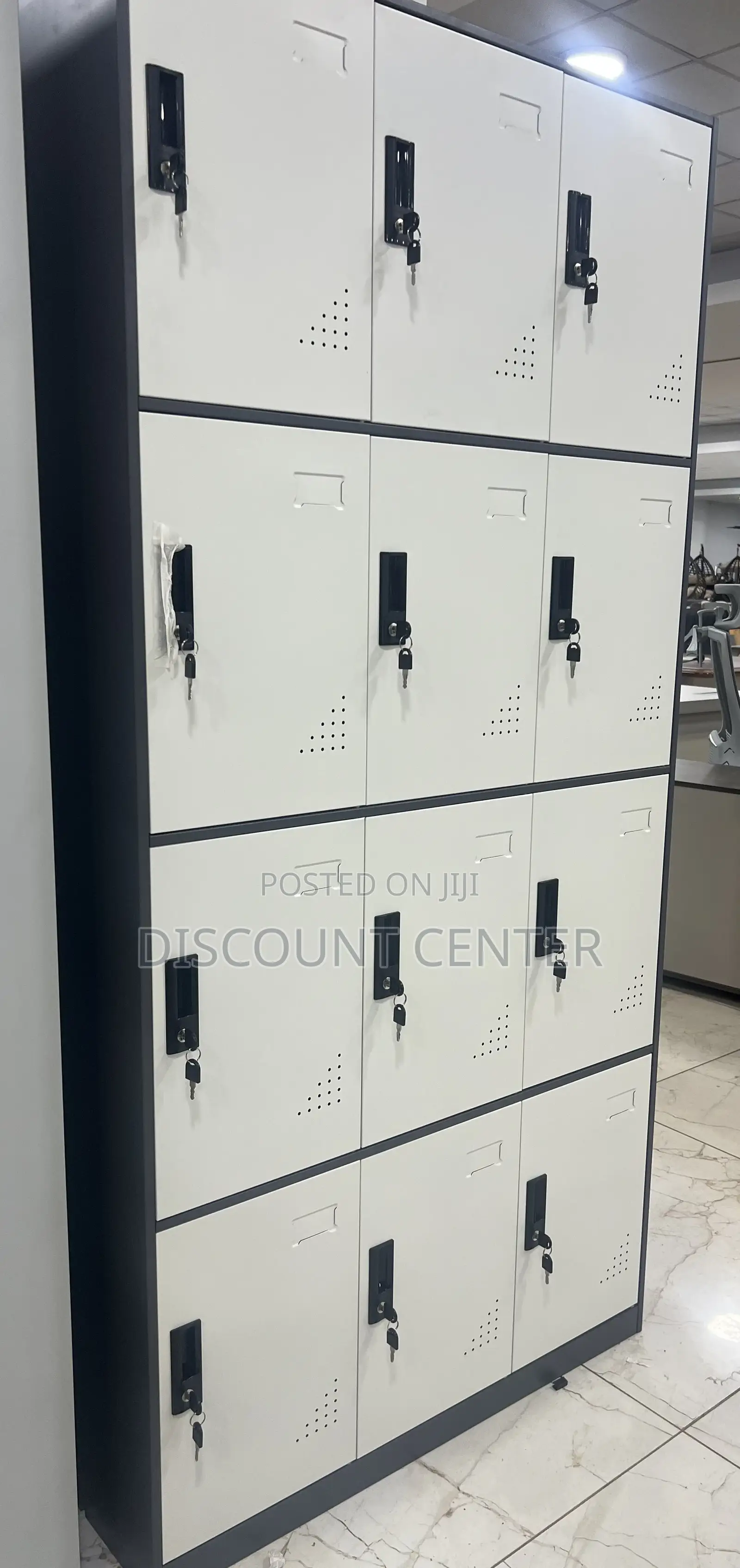 Locker Metallic 12 Shelves