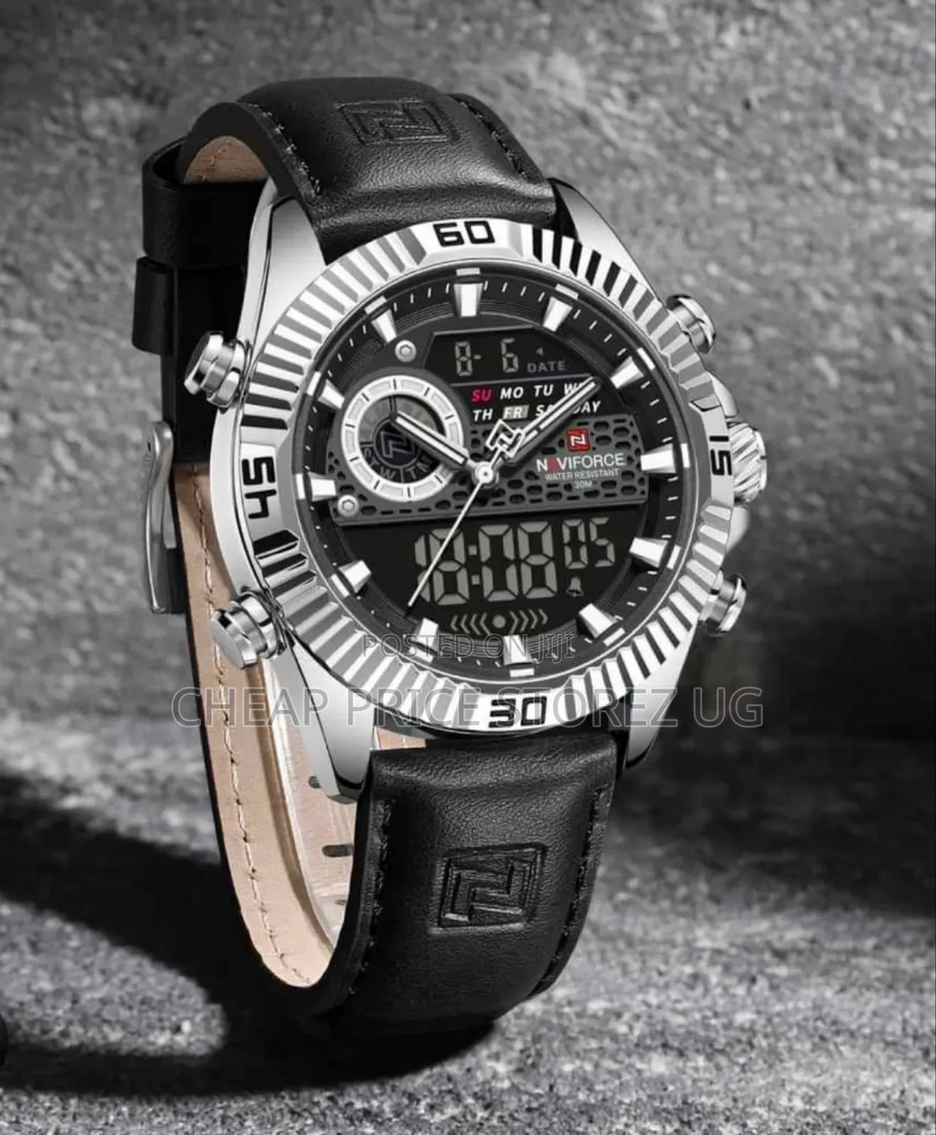 Naviforce Limited Edition Black Color Watch for Men – Nf9262-A
