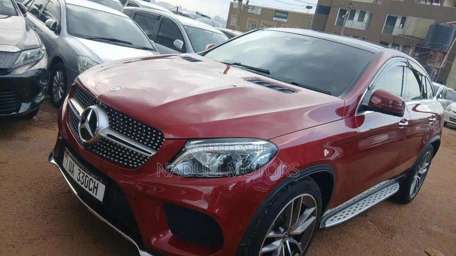Mercedes-Benz GLE-Class 2018 Red