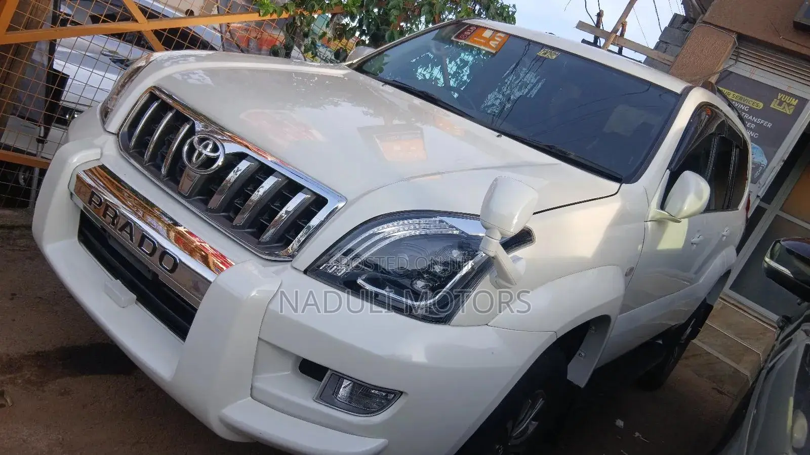Toyota Land Cruiser Prado 2007 White