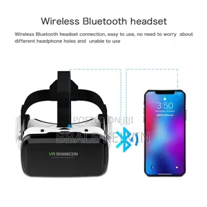 Vr Shinecon G04bs Vr Glasses 3d Virtual Reality With Bluetooth Headset