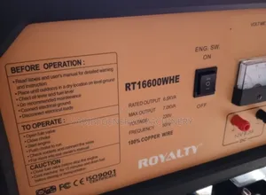 Royalty 7kva Gasoline Generators
