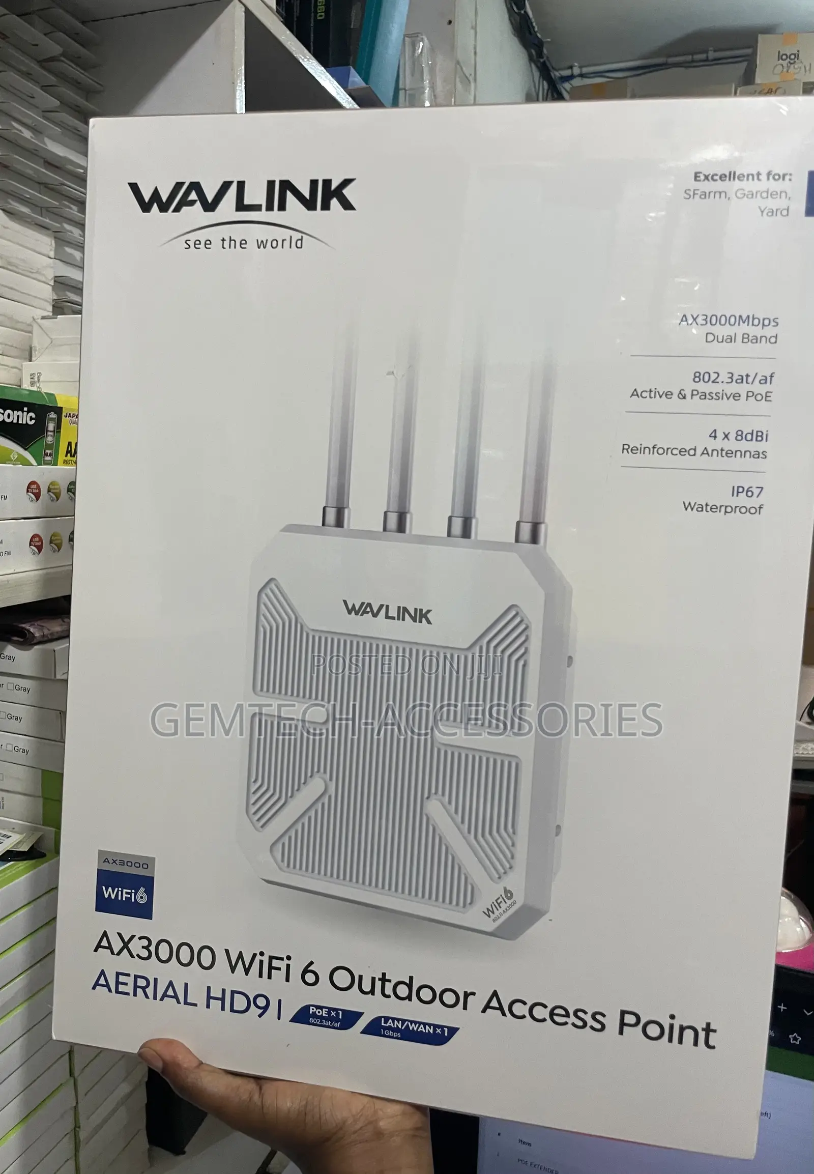 Ax3000 Outdoor Access Point Wavlink