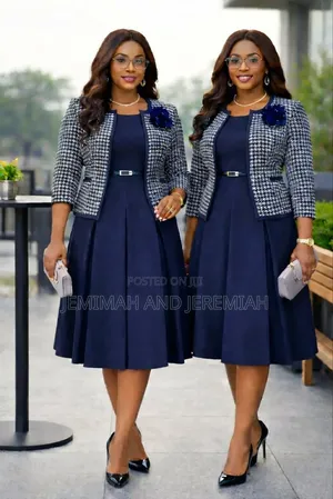 2piece Dress Suit (Coat and Blazer)