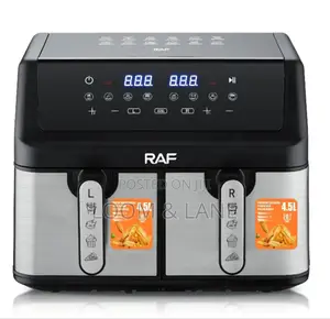 Raf 9l Double Basket Digital Air Fryer (Model R.5382)