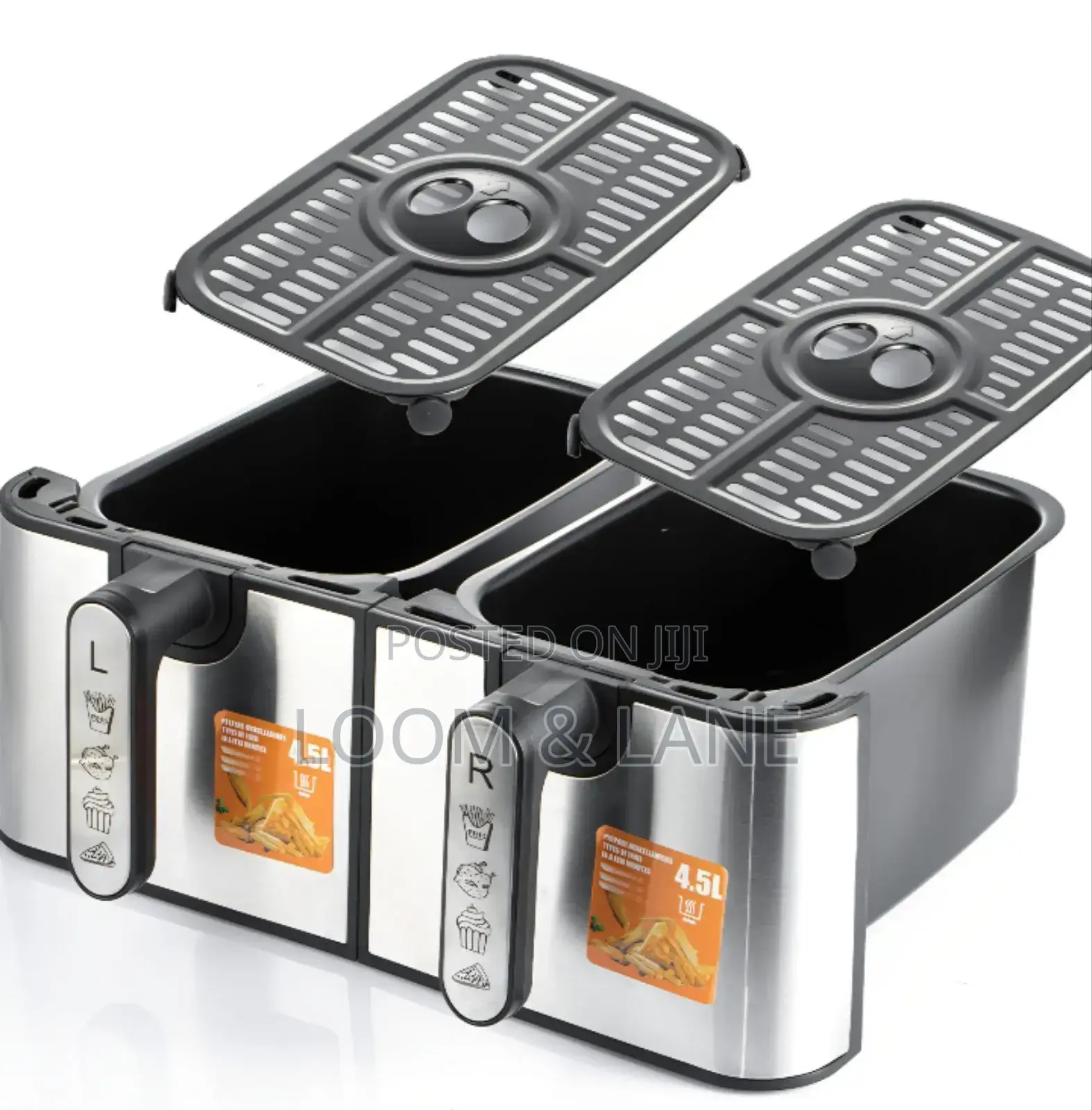 Raf 9l Double Basket Digital Air Fryer (Model R.5382)