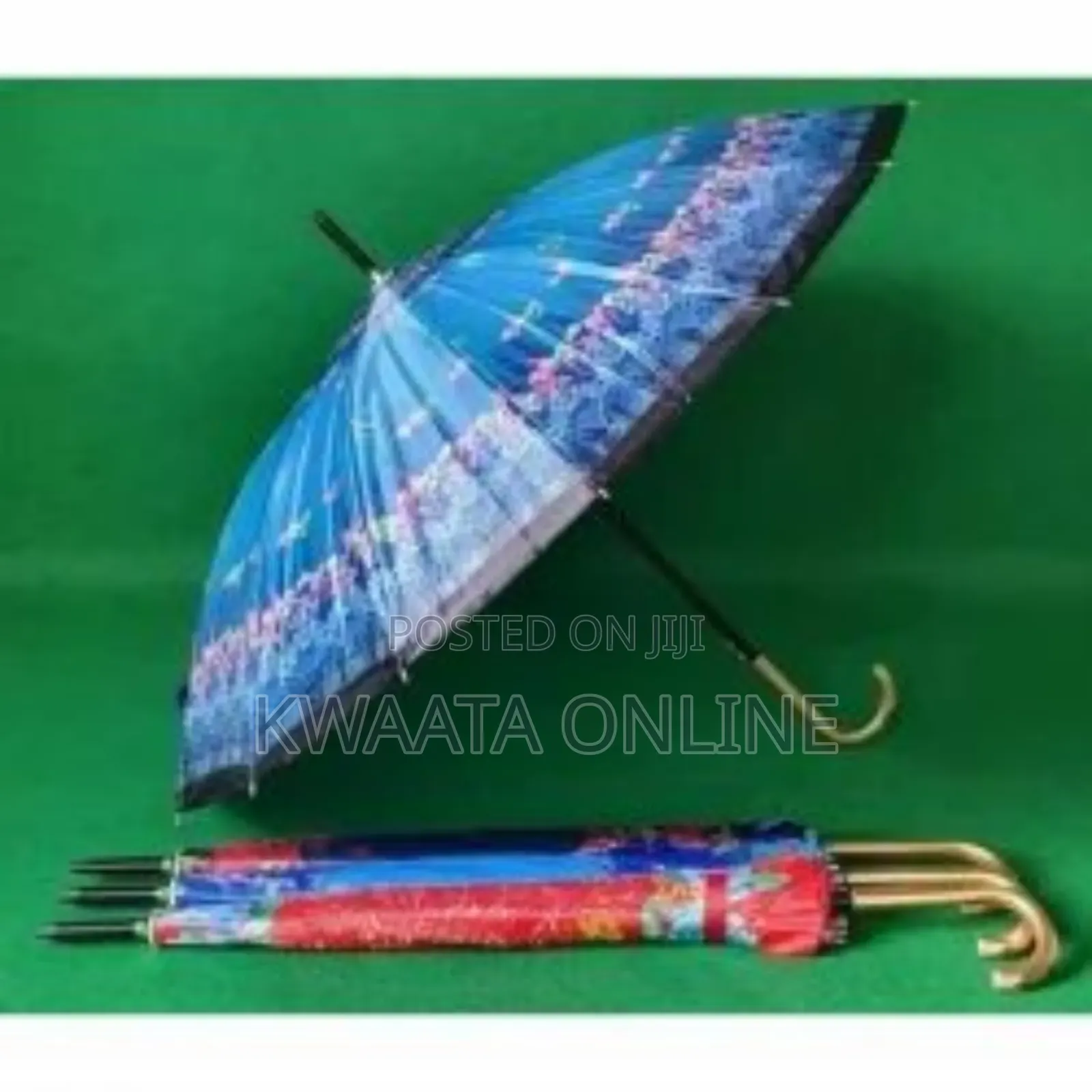 (Pack Of 12) Special Sun Protection Printed Umbrella