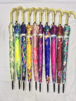 (Pack Of 12) Special Sun Protection Printed Umbrella