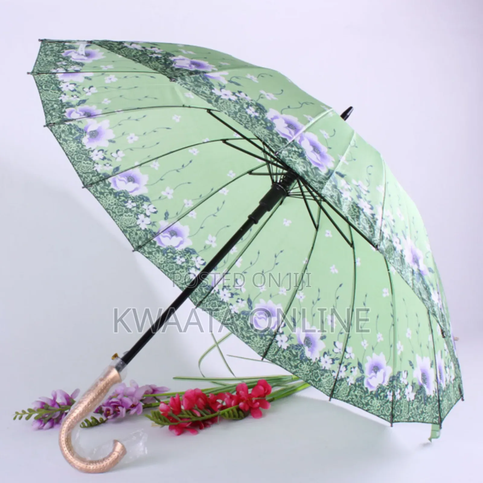 (Pack Of 12) Special Sun Protection Printed Umbrella