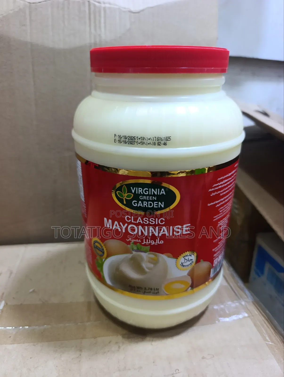 Classic Mayonnaise- Virginia Green Garden-3.78ml