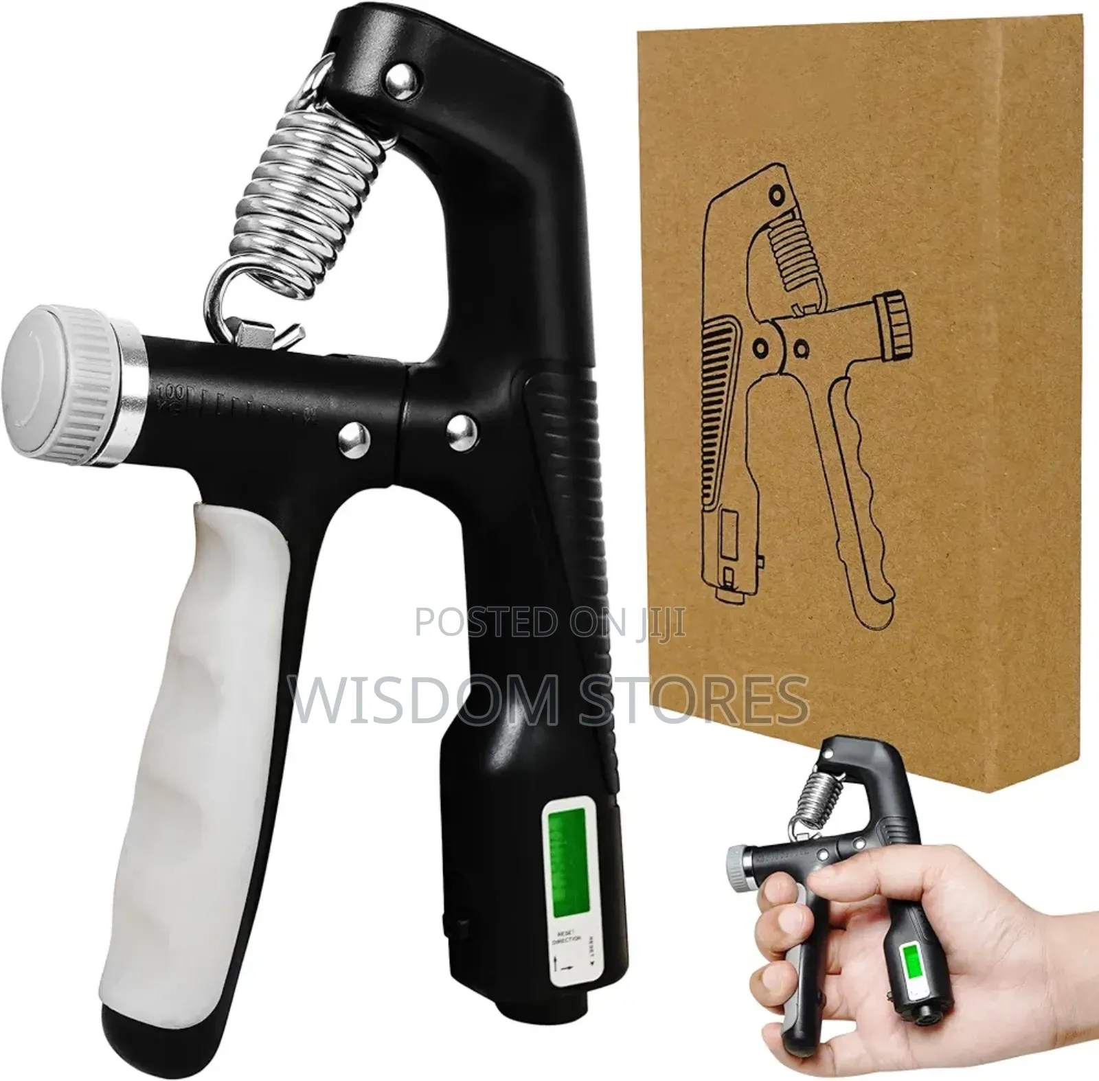 Counter Hand Grip Strengthener Device