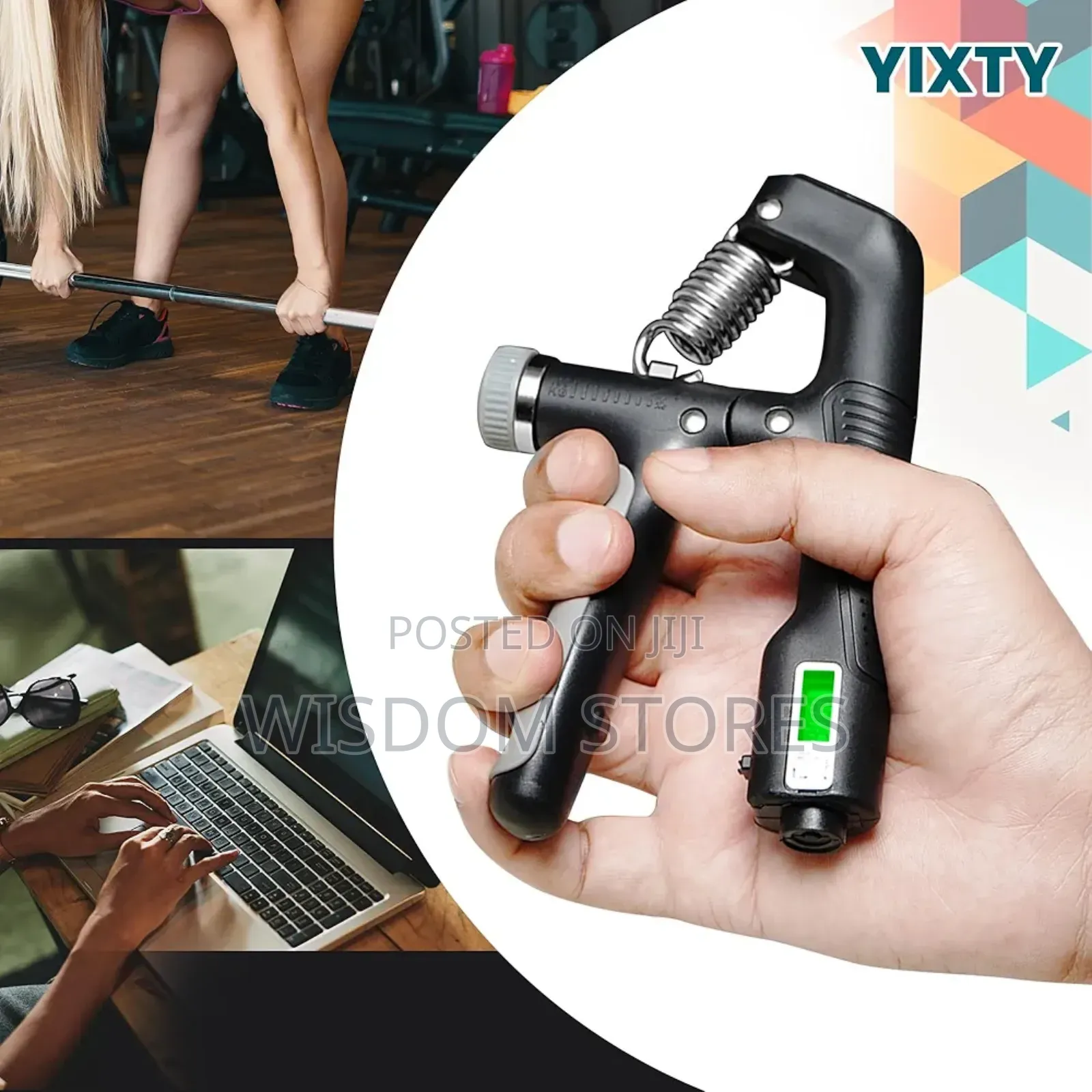 Counter Hand Grip Strengthener Device