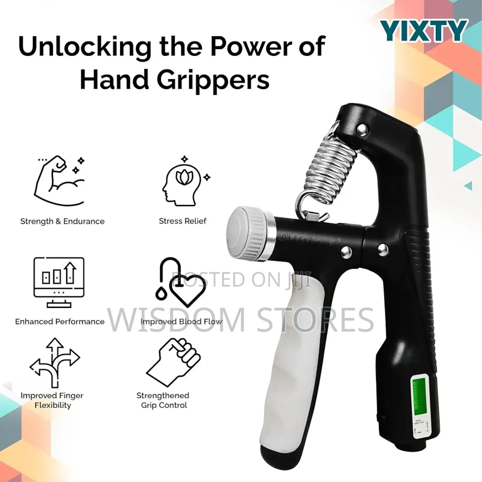 Counter Hand Grip Strengthener Device