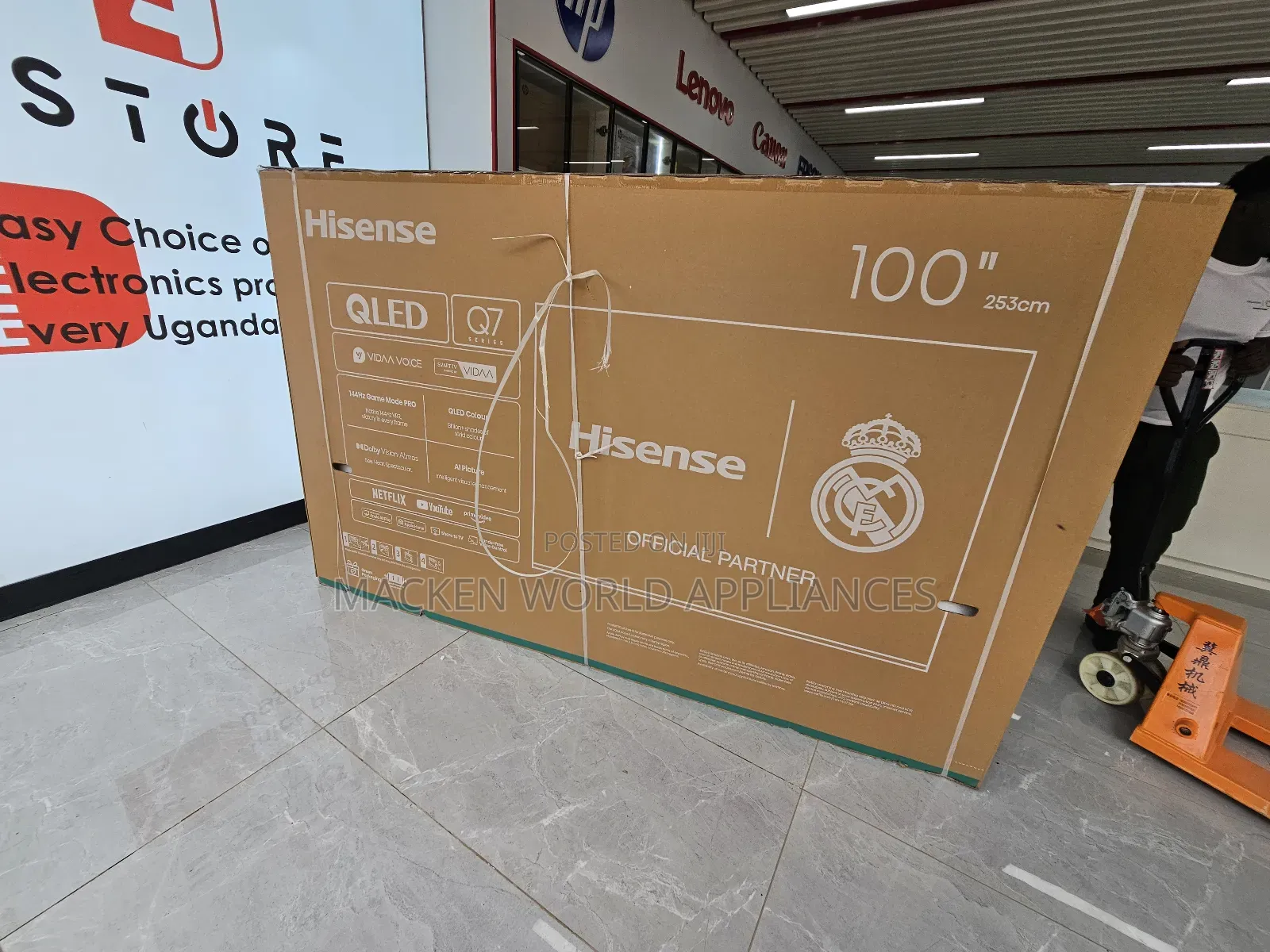 Hisense 100 Inch Q7 Youtube, Netflix Etc Maximum Premium Qled Smart