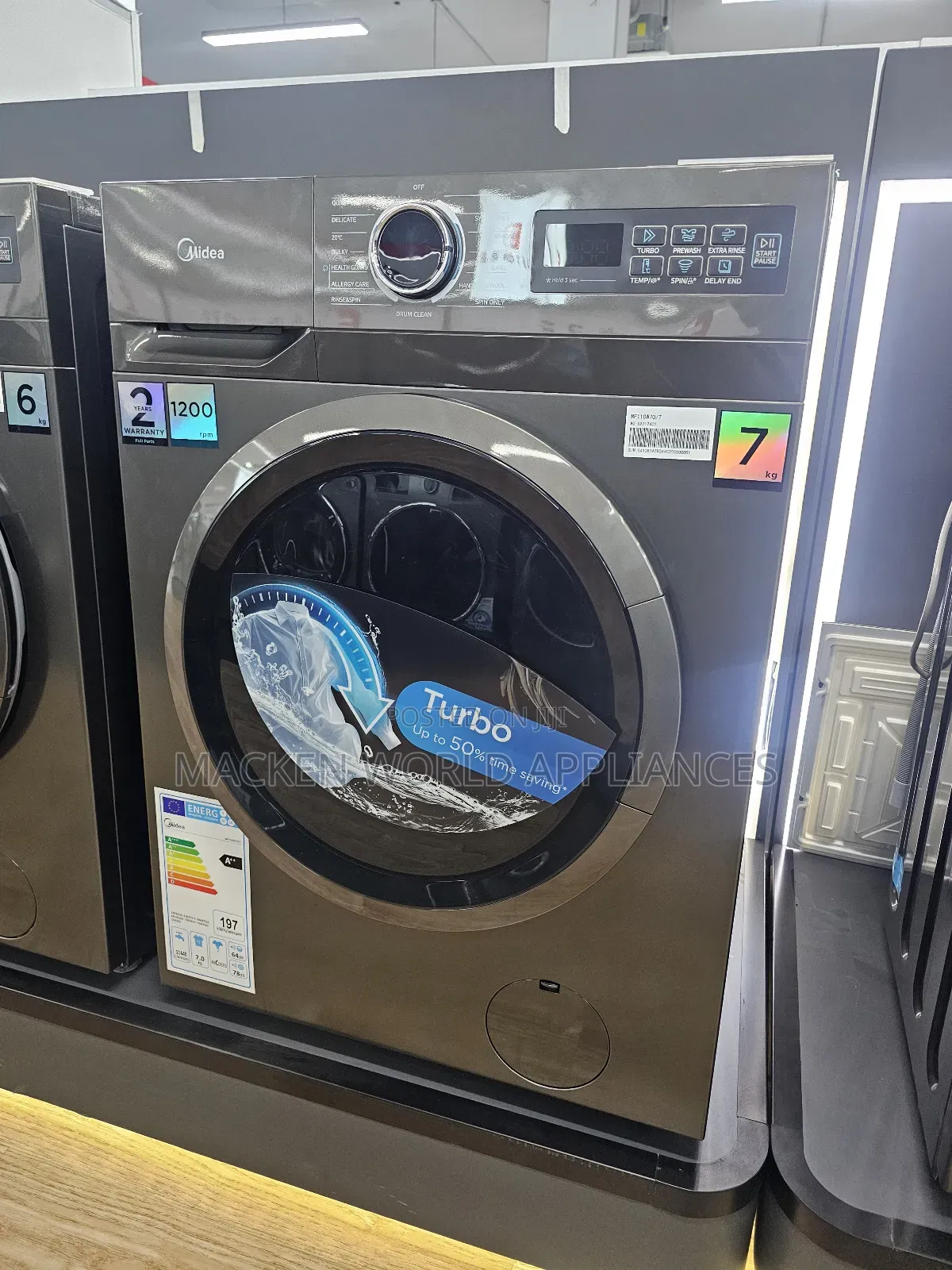Midea 7kg Front Load Fully Automatic Washing Machine
