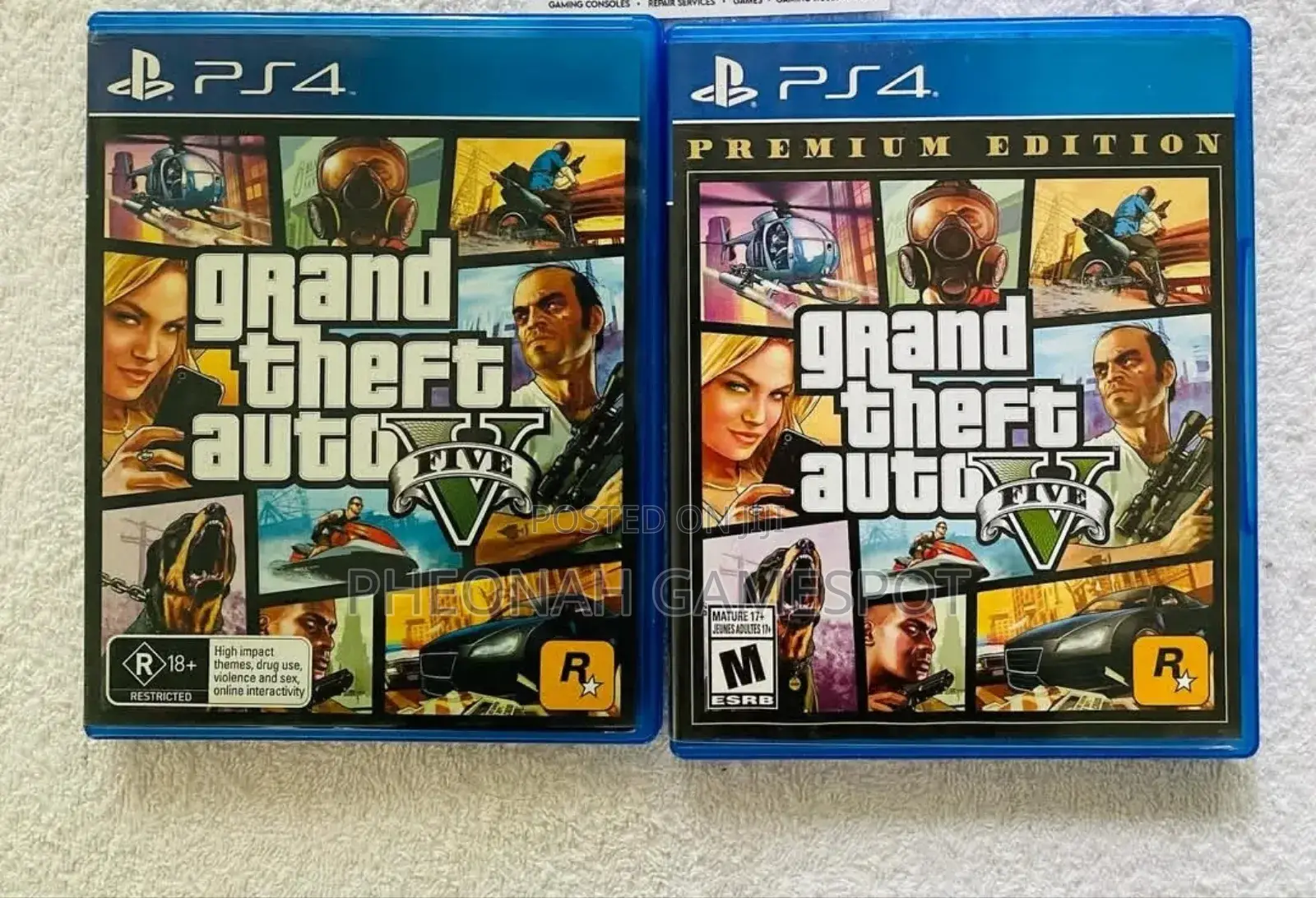 Gta V Game Cd For Ps4 And Ps5