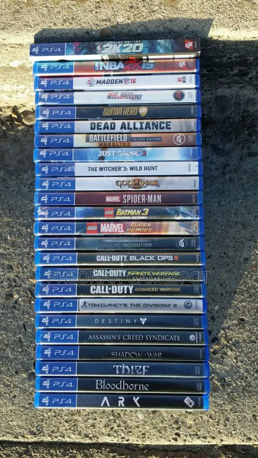 Ps4 Games on Discs. All Playstation 4 Game CDS / Discs Are Available