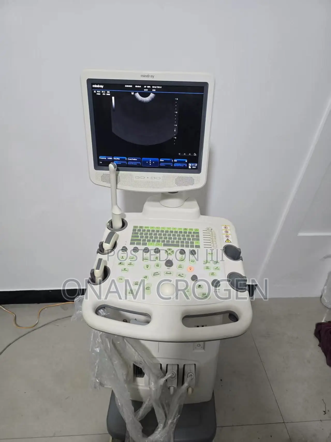 Mindray Dc3t Color Doppler Cart(Linear,Tvs,Convex Transducers)