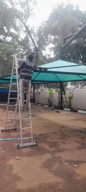 Two Cars Shade 100% Harsh Weather Resistant Hdpe Quality