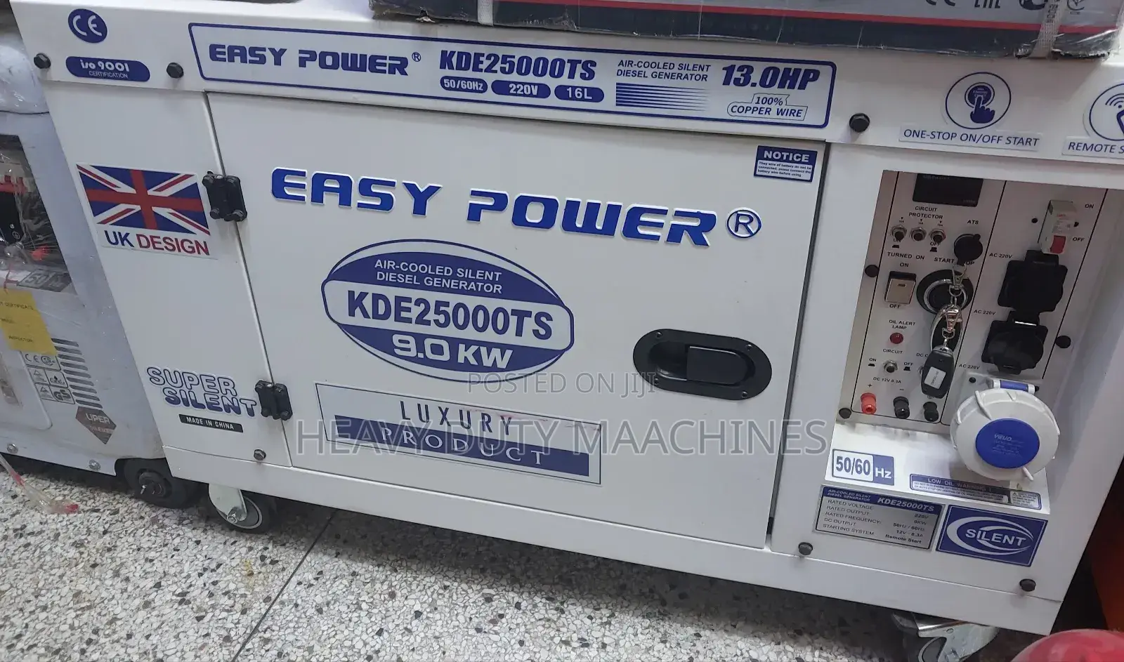 Easy Power Air Cooled Silent Diesel Generator
