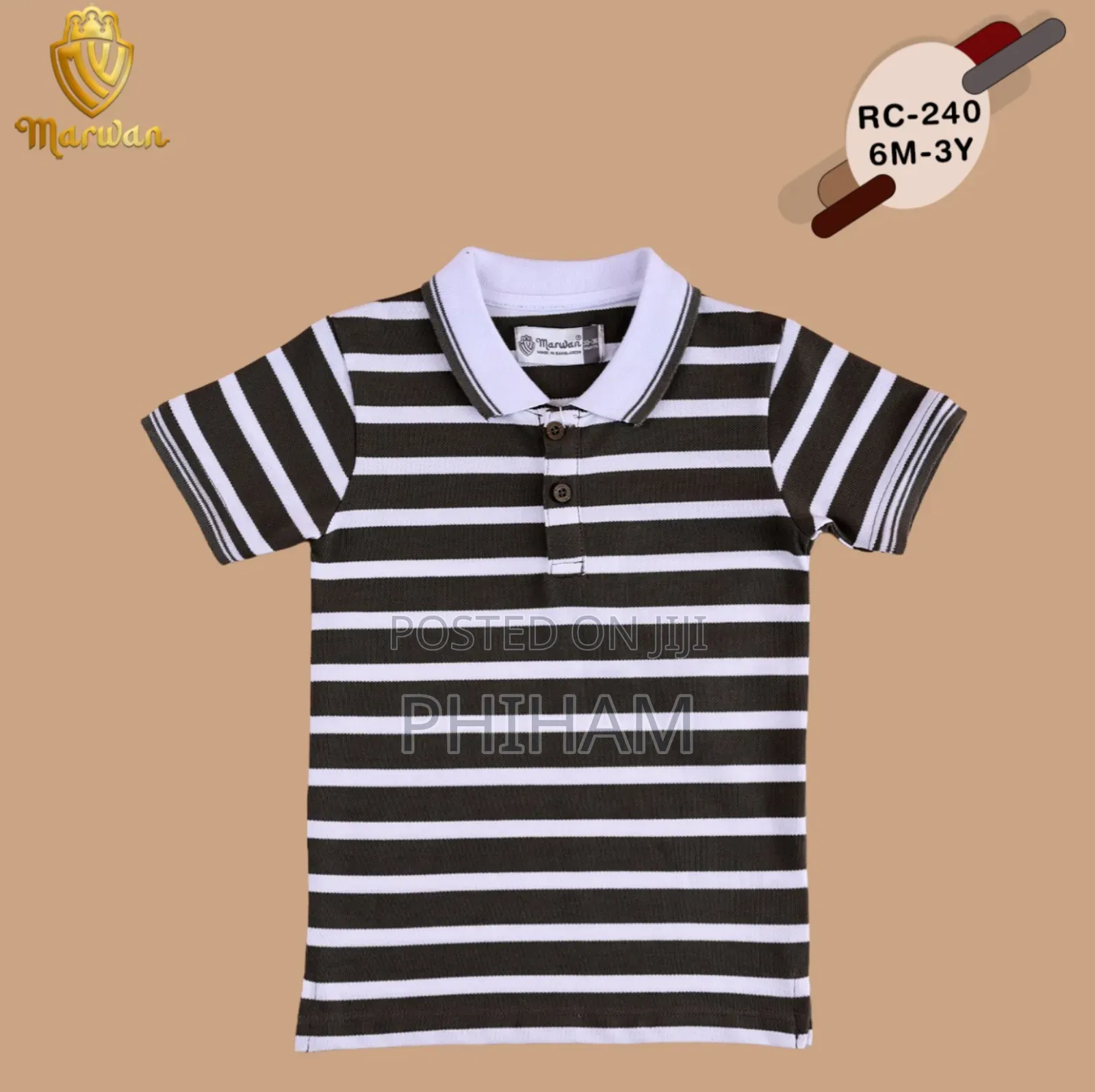 Kids Polo T Shirts(4months to 3yrs)