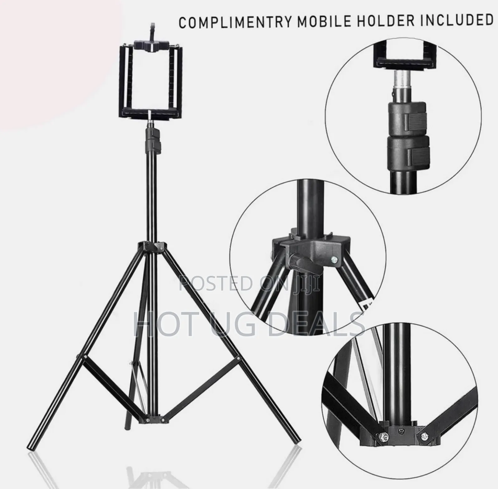 2.1m Adjustable Tripod Phone Stand for Video Camera Tripod