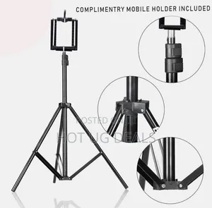 2.1m Adjustable Tripod Phone Stand for Video Camera Tripod