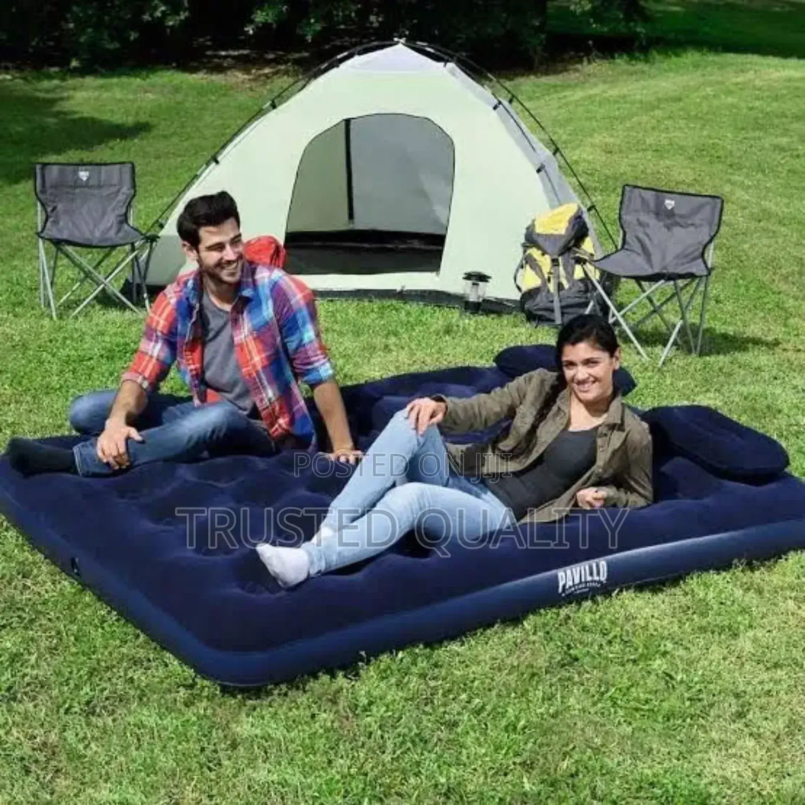 5*6 Air Mattress With Pillows and Pump