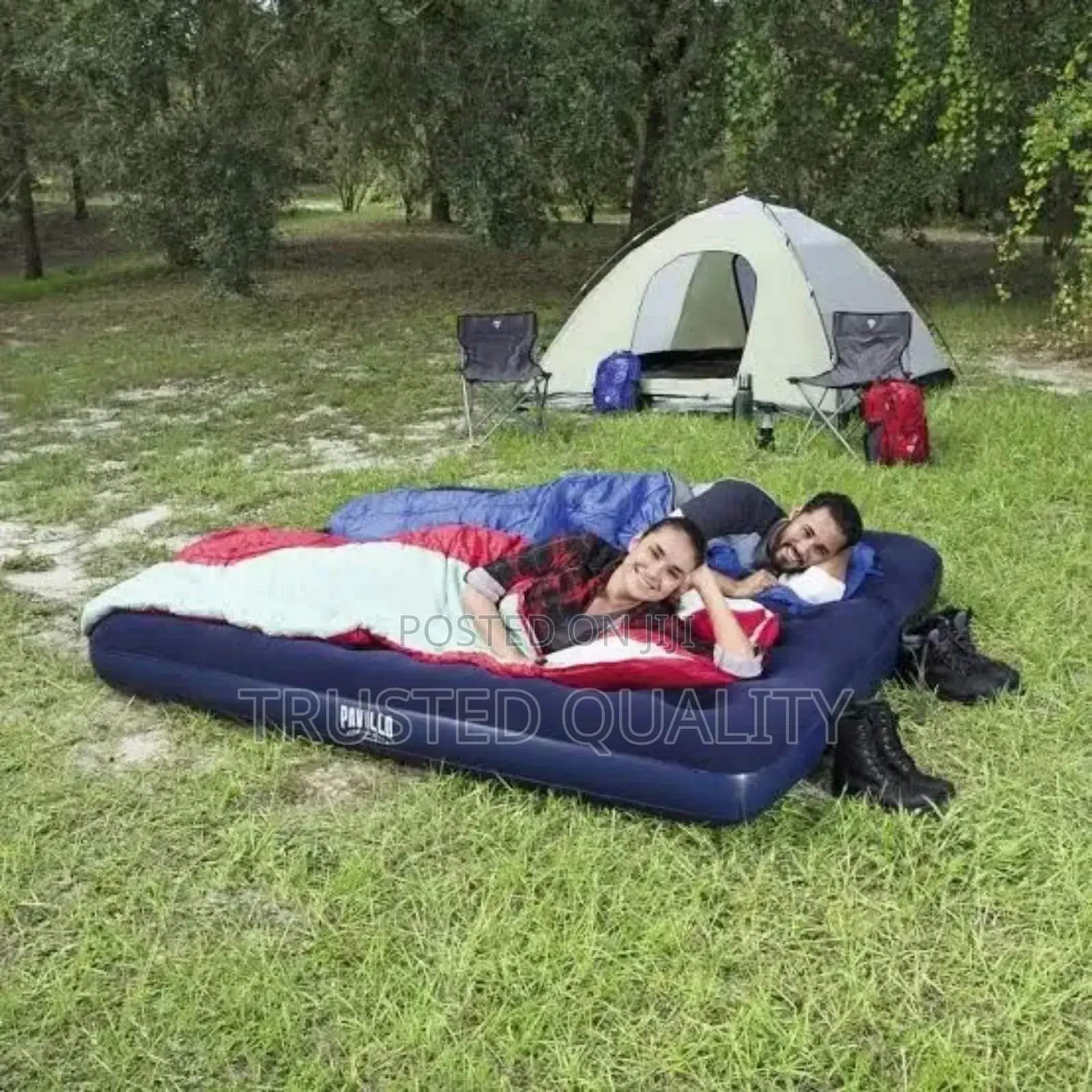 5*6 Air Mattress With Pillows and Pump