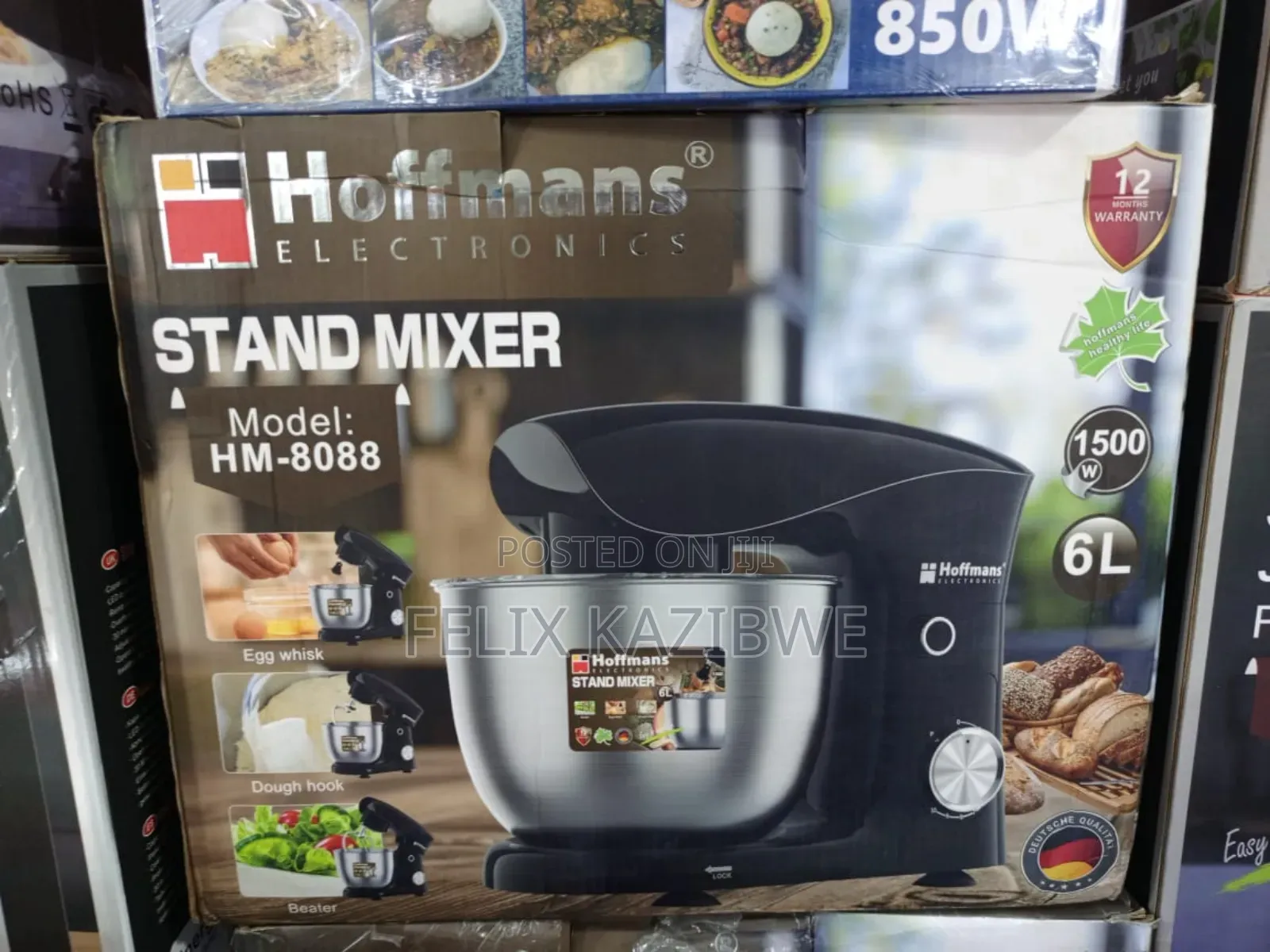 Stand Mixer 6l.