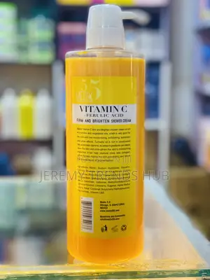 Medix 5.5 Vitamin C + Ferulic Acid Firm and Brighten Shower Cream.