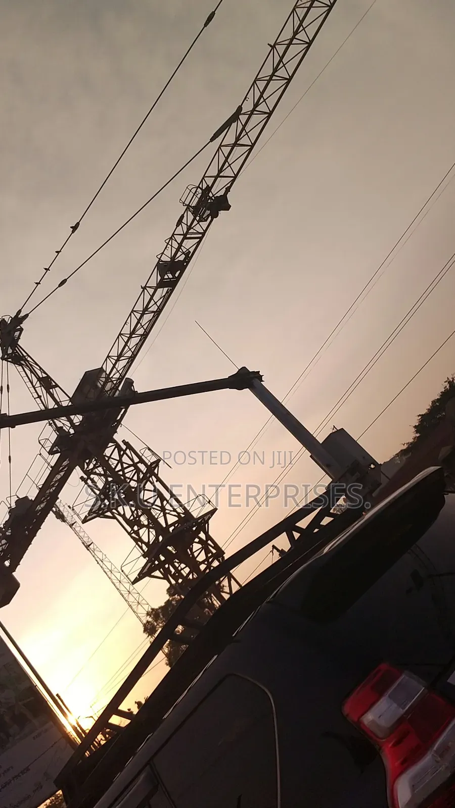 Construction Crane Towers