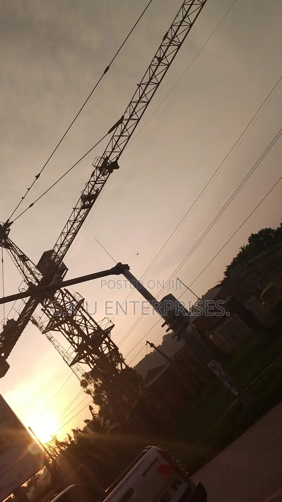 Construction Crane Towers