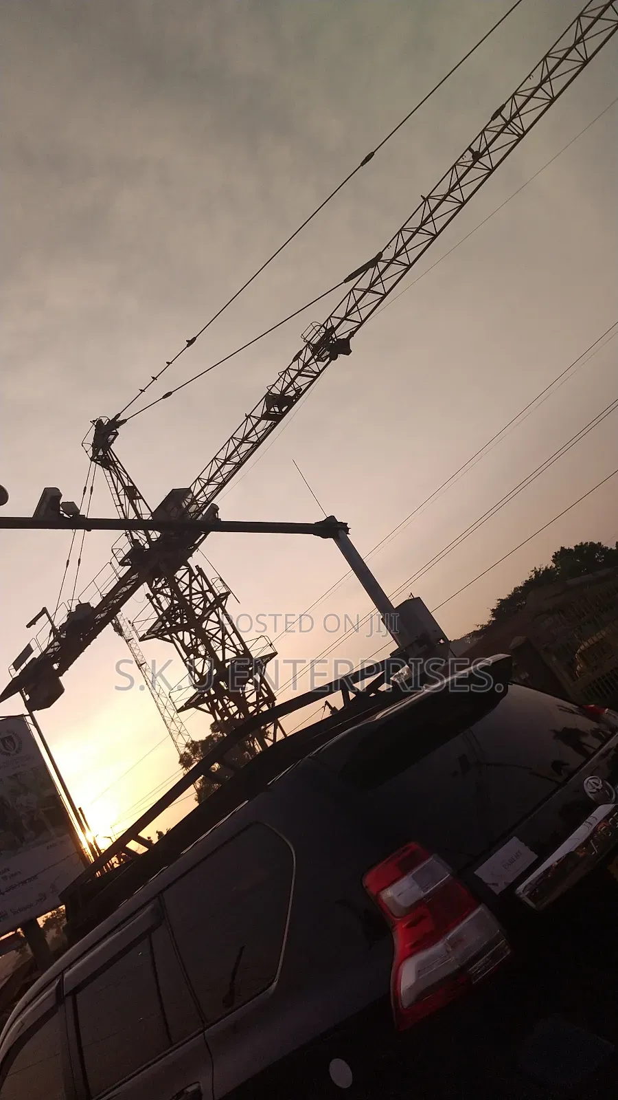 Construction Crane Towers for Hire