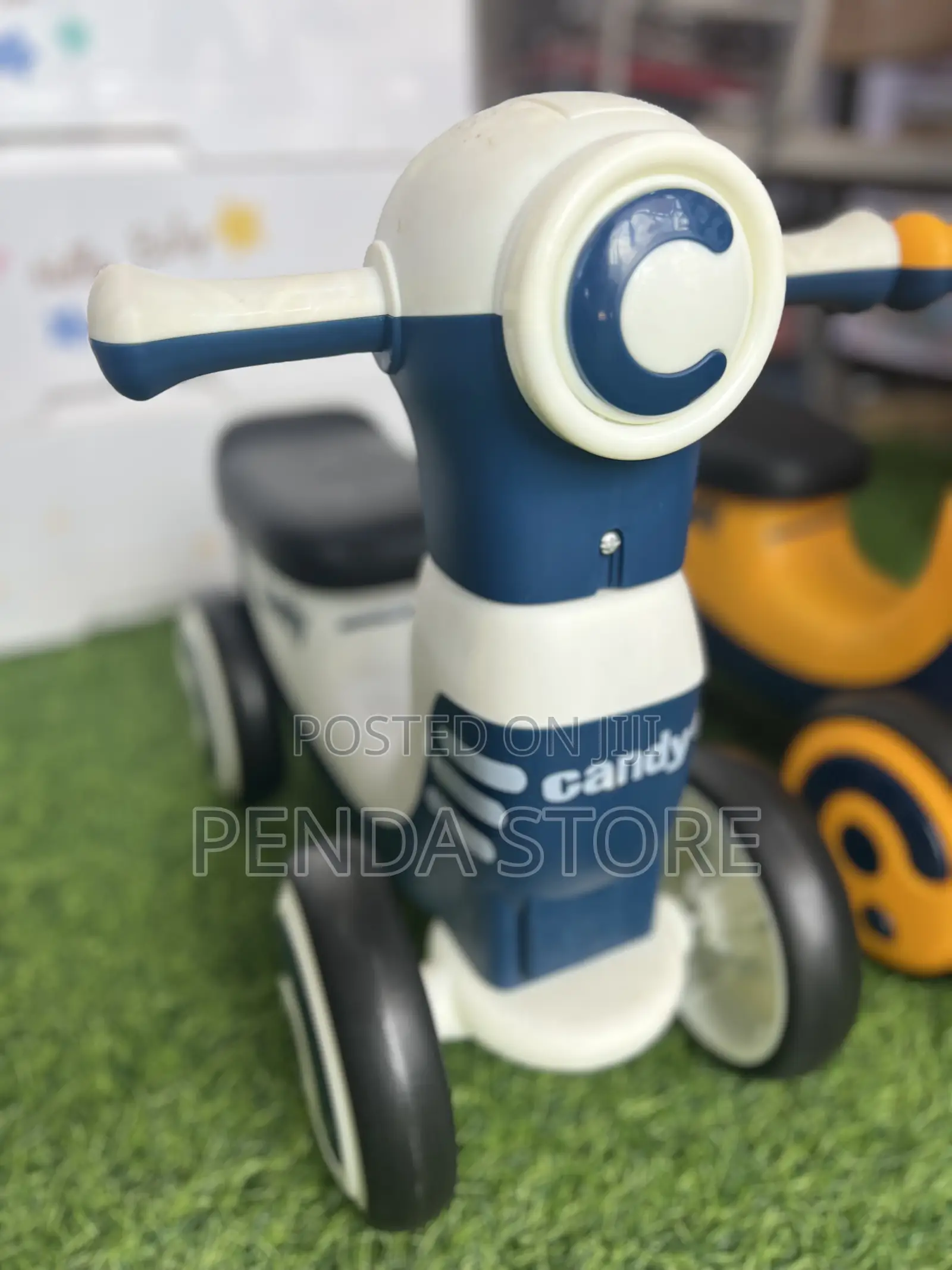 Baby 4-Wheel Balance Bike – Toddler Early Motion Learning Ride