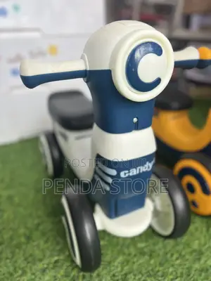 Baby 4-Wheel Balance Bike – Toddler Early Motion Learning Ride