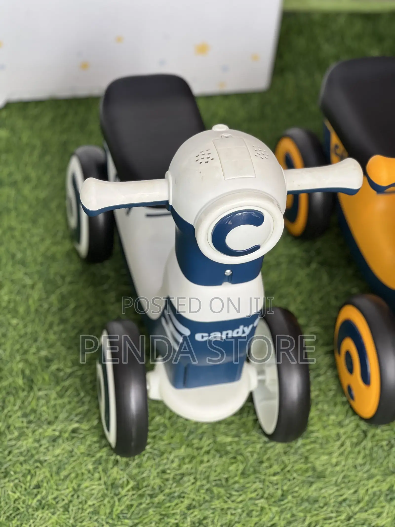 Baby 4-Wheel Balance Bike – Kids Fun Mobility Learning Bike