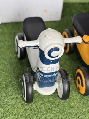 Baby 4-Wheel Balance Bike – Kids Fun Mobility Learning Bike